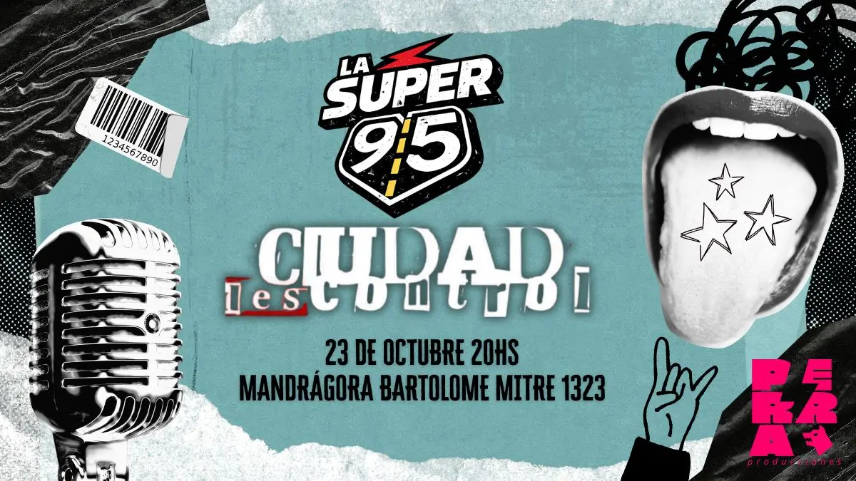LA SUPER 95 Y CIUDAD DESCONTROL - NOCHE DE BLUES Y ROCANROL