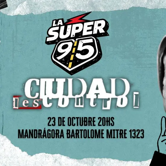 LA SUPER 95 Y CIUDAD DESCONTROL - NOCHE DE BLUES Y ROCANROL