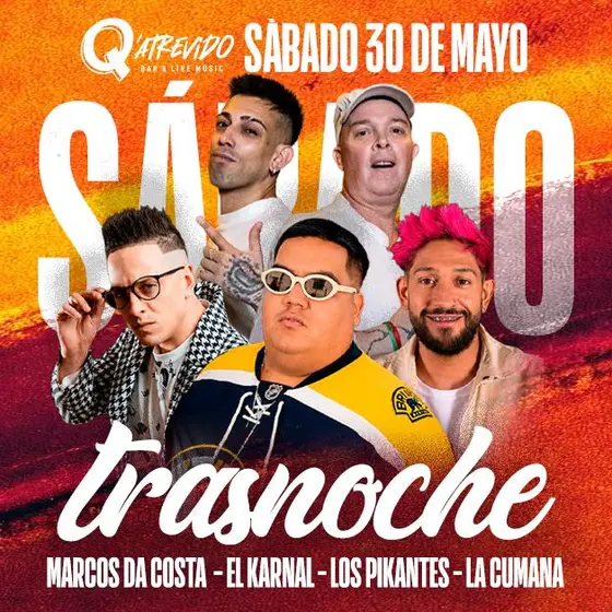 TRASNOCHE SABADO 30