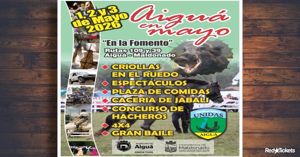 FIESTA DEL JABALI 2026 – AIGUÁ EN MAYO