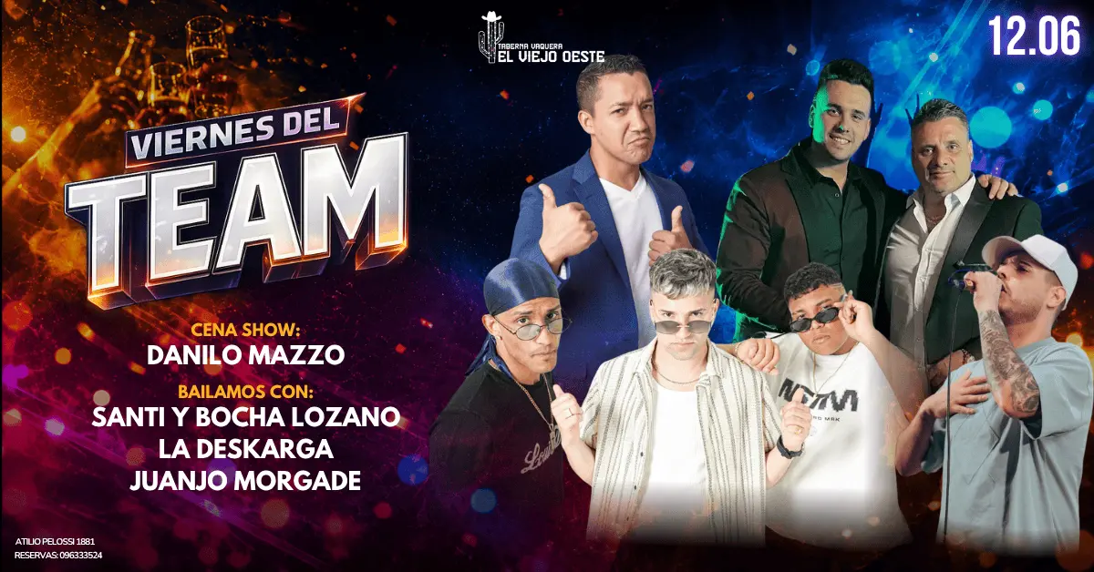 VIERNES 12.06 EN EL VIEJO OESTE