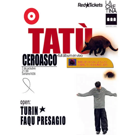 CEROASCO presenta TATÚ — FULL ÁLBUM EN VIVO
