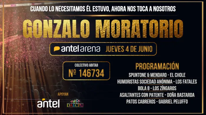 A beneficio de Moratorio