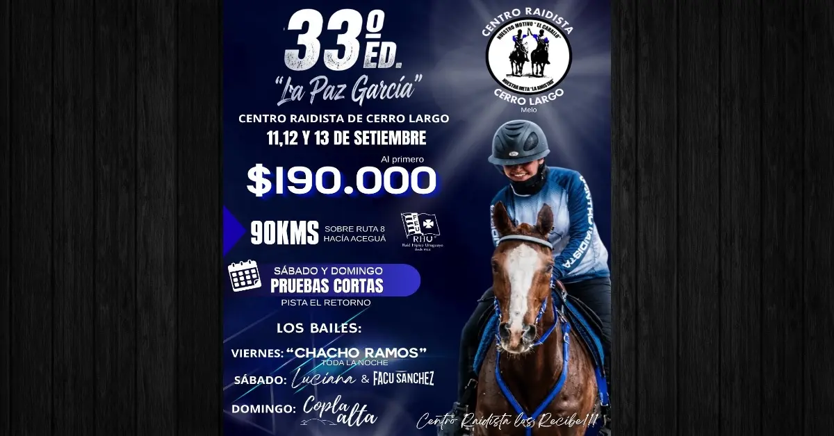 33° EDICIÓN - "La Paz García"