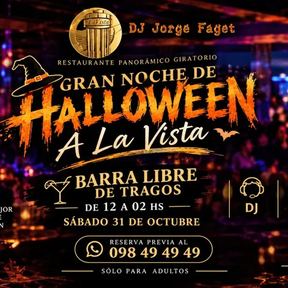 FIESTA DE HALLOWEEN A LA VISTA