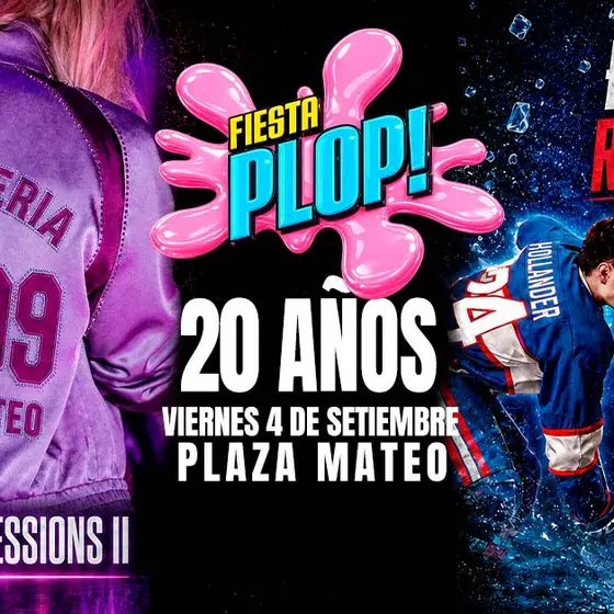Fiesta Plop! 20 Años en Plaza Mateo