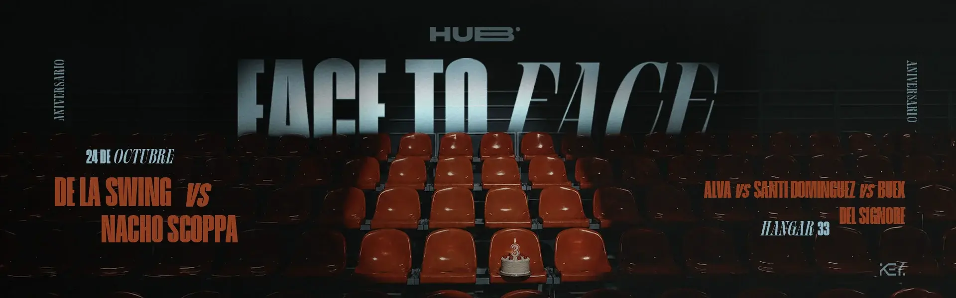 HUB Aniversario | DE LA SWING vs NACHO SCOPPA - FACE TO FACE