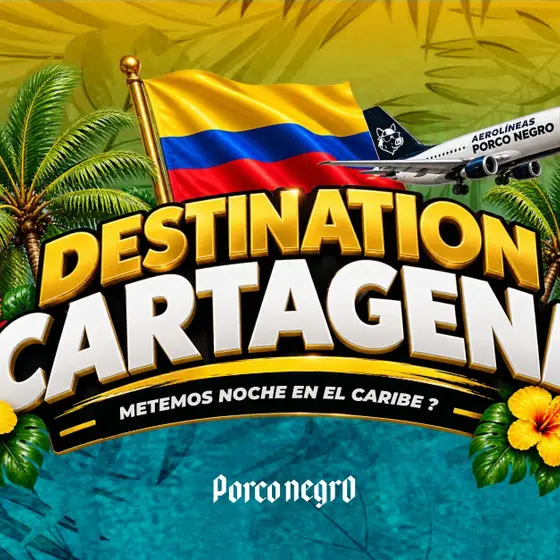 DESTINATION CARTAGENA en Porco Negro