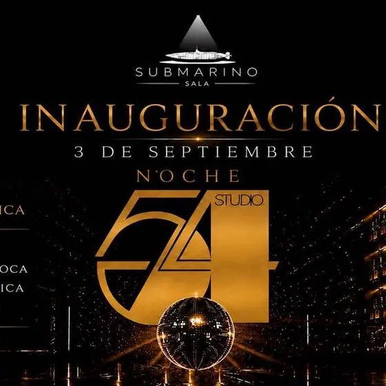 SUBMARINO CLUB presenta: NOCHE STUDIO 54