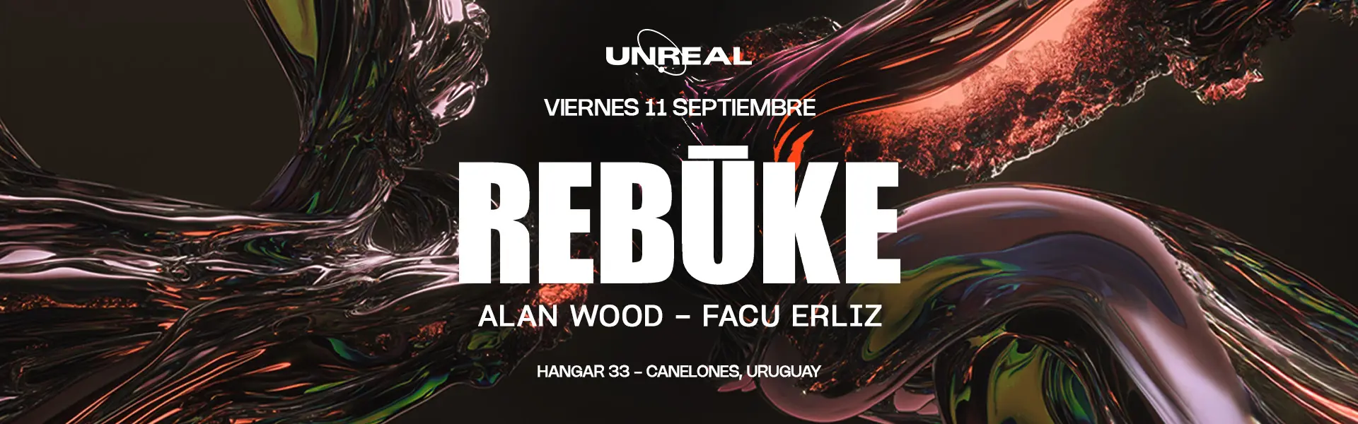 Unreal pres. Rebüke at Hangar 33