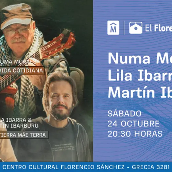 Numa Moraes y Lila Ibarra